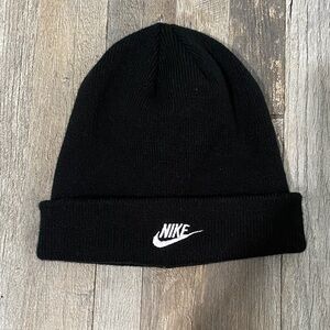 Nike Kids Black Knit Beanie